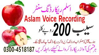 Saeb 200 kg ki full New🍎🍎🍎voice 2024 recording  Aslam Recording Center [upl. by Ainerbas]