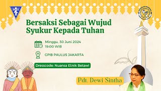 LIVE IBADAH HARI MINGGU  30 JUNI 2024 PUKUL 1900 WIB  LITURGI KONTEMPORER KAUM MUDA [upl. by Briant]