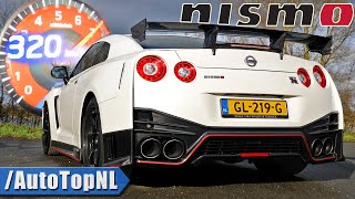 NISSAN GTR NISMO R35  0320 POV ACCELERATION TOP SPEED amp SOUND by AutoTopNL [upl. by Halludba]