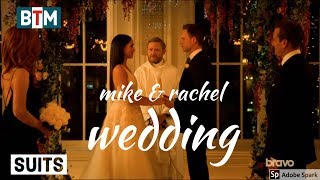 Suits Season 7 Episode 16 Mike and Rachel Wedding HD Season Finale  quotGoodByequot Best Tv Moments [upl. by Losse]