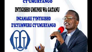 INCAMAKE YICYUMWERU CYUMURYANGO  Family week  Day 5  03112018  Pr Rutayisire Antoine [upl. by Teemus990]