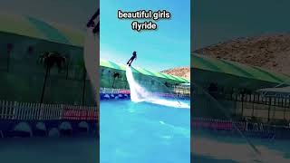 beautiful girls flyride entertainment skyjumping flyride [upl. by Leamhsi522]