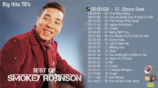 SMOKEY ROBINSON Greatest Hits Full Album [upl. by Louanna]