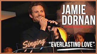 Throwback Jamie Dornan cantando “Everlasting Love” na estréia de ‘BELFAST’ em LA 🎤🍀🤍 2021 [upl. by Ocsirf]