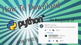 How To Download PYTHON IDLE 2020 English [upl. by Eetnahs683]