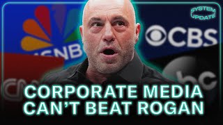 Joe Rogan CONFUSES amp TERRIFIES Corporate Media [upl. by Yraillih266]