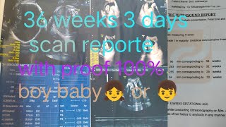 36 weeks 2 days pregnancy of boy baby or girl baby pregnancytips viralavideo baby boy placenta [upl. by Kristian]