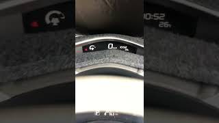 Nissan Leaf red triangle warning upper dash display information help solution  buckle up [upl. by Pascia236]