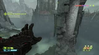 Doom Eternal Exultia Walkthrough Jump from Vertical Wall to Wall [upl. by Ayotaj488]