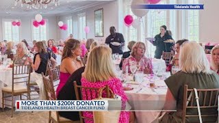 More than 200K donated to Tidelands Health Breast Cancer fund [upl. by Yoreel]