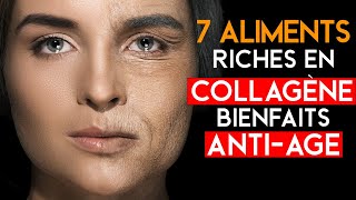 Découvrez Les 7 Aliments riches en collagène et leurs bienfaits antiâge [upl. by Eilagam476]