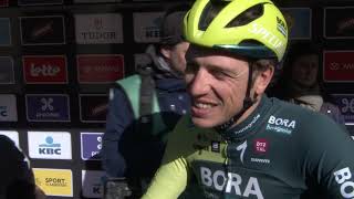 Danny van Poppel  Interview at the start  GentWevelgem 2024 [upl. by Pavla]