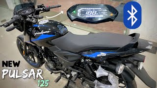 Pulsar 125 Bluetooth amp Digital Meter🔥 Bajaj Pulsar125 Digital meter Detailed Review  Harsh verma [upl. by Coop]