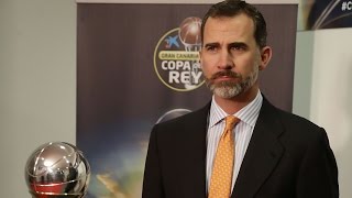 Su majestad el Rey Felipe VI preside la final de la Copa del Rey [upl. by Inge]