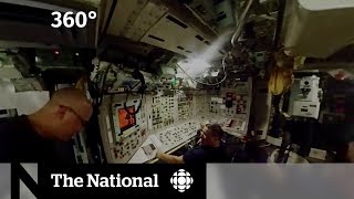 Inside the control room of a Canadian submarine 360 [upl. by Sammy]