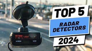 Top 5 BEST Radar Detectors in 2024 [upl. by Cranston]