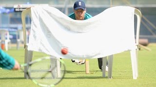 Tennis wicketkeeping drills with Jos Buttler [upl. by Rosinski558]