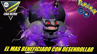 ¡EL MAS FELIZ DEL BUFF de DESENROLLAR GOLEM ALOLA OSCURO LEGACY en LIGA ULTRA  GBL  Pokémon Go [upl. by Heise]