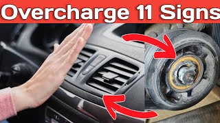 Car Ac Refrigerant Overcharge Symptoms  how to tell if your car ac is overcharged [upl. by Whiffen]