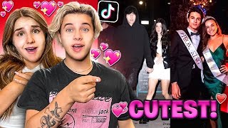 REACTING To The CUTEST Couples On TikTok [upl. by Altman]