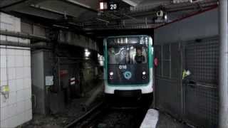 Paris MP59 Métro 4  Boucle de Porte dOrléans [upl. by Calie]