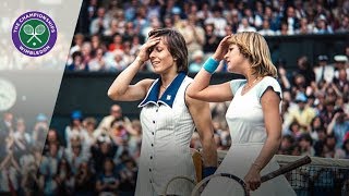 Martina Navratilova v Chris Evert Wimbledon Final 1978 Extended Highlights [upl. by Eednahs]