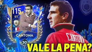 VALE LA PENA CANTONA 110 ES MUY BUENO y ESTARA REGALADO EN EL MERCADO  FIFA 22 MOBILE [upl. by Eicam]