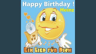 Happy Birthday  Das Pop Geburtstagslied für Heinz [upl. by Anay414]