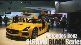 2014 MercedesBenz SLS AMG Black Series  2012 Los Angeles Auto Show [upl. by Monica]