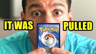 I PULLED A 55000 POKEMON CARD Opening 1st Edition Pack [upl. by Ymma723]