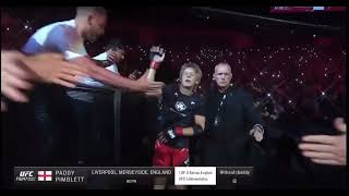 The Most Insane Walkout Since Conor McGregor Paddy The Baddy Pimblett Walkout Entrance [upl. by Irual134]