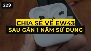 Chia sẻ review về tai nghe HOCO EW43 sau gần 1 năm sử dụng [upl. by Cran]