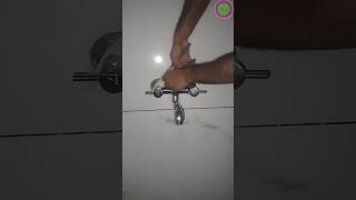 bathroom wall mixer fitting wallmixer plumbing shortsvideo [upl. by Eimareg]