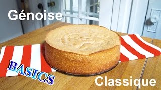 RECETTE GÉNOISE FACILE ET MOELLEUSE [upl. by Neesay]