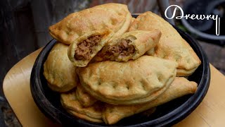 FLAKY TUNA PIE RECIPE  GHANA  RICH FISH PIE  EMPANADAS [upl. by Alrahc728]