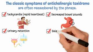 Anticholinergic toxidrome [upl. by Ecnarrot]