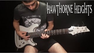 HAWTHORNE HEIGHTS  HARD TO BREATHE  FULL GUITAR COVER NEW SONG 2019 [upl. by Jerri]