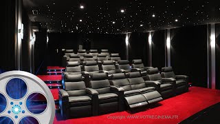 2🎤 Découvrez cet Home Cinéma Privé prestigieux de 20 places [upl. by Aneeled600]