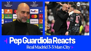 quotWE HAVE TO WIN THE GAMEquot 😣  Pep Guardiola  Real Madrid 33 Man City  UEFA Champions League [upl. by Wilkens]