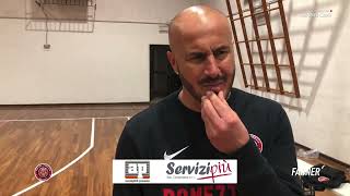 New Basket Time VS Virtus Pomezia  Intervista a Pancrazi [upl. by Shaddock]