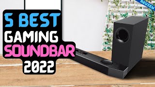 Best Soundbar for PC Gaming of 2022  The 5 Best PC Soundbars Review [upl. by Shanda]