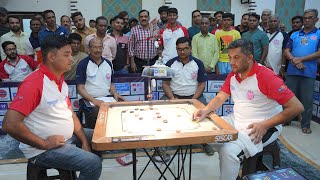 MCA Live Carrom  FINAL  Zaheer Pasha Karnataka vs Zaid Farooquee Maha [upl. by Adieren]