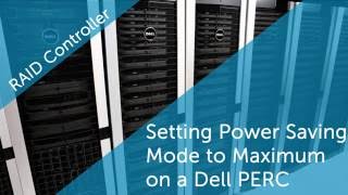 Setting the Power Saving mode to Maximum on Dell PERC [upl. by Selma583]