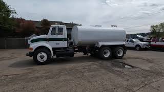 1998 INTERNATIONAL 8100 6X4 2000GAL WATER TRUCK 526 [upl. by Alla]