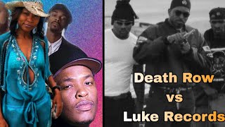 Daz Girlfriend Kenya Ware on Death Row Records Vs Luke Records Jacktherapper [upl. by Means]