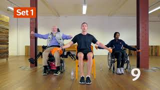 10 minutes wheelchair arm workout  Move with MS [upl. by Consuela404]