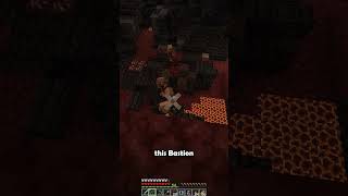 Raiding a NETHER BASTION in our Minecraft world 👻🐷🔥minecraft minecraftmemes minecraftshorts [upl. by Gaughan931]