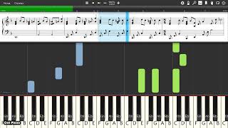 Il Volo  Un Amore Cosi Grande  Piano tutorial and cover Sheets  MIDI [upl. by Tompkins]