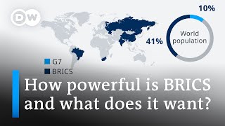 BRICS Emerging counterweight in a multipolar world  DW Analysis [upl. by Zhang]