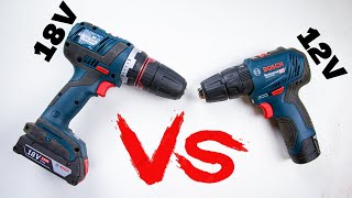 Qué Taladro Debo Comprar  18V vs 12V [upl. by Niuqram542]